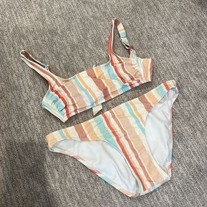 Xhiliration bikini size XL bottom d/dd top
